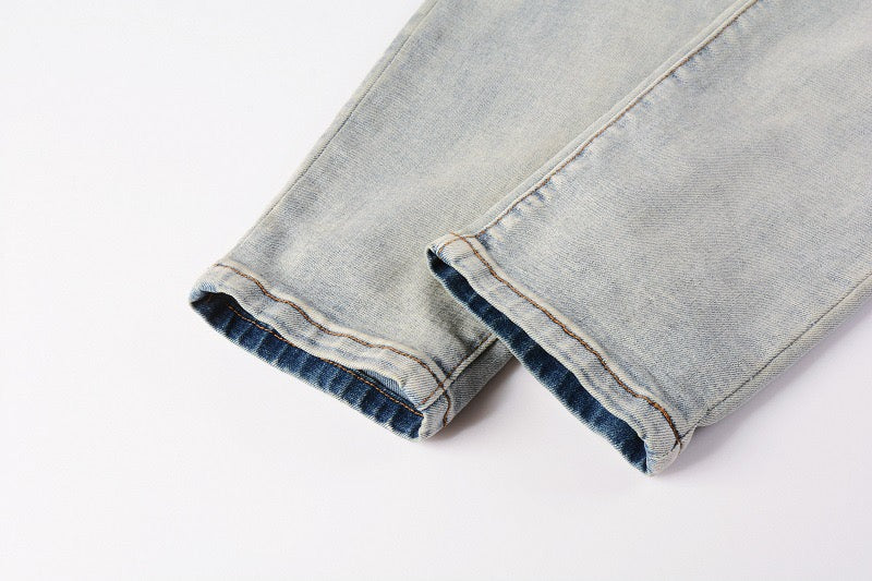 Shell Patch Jeans