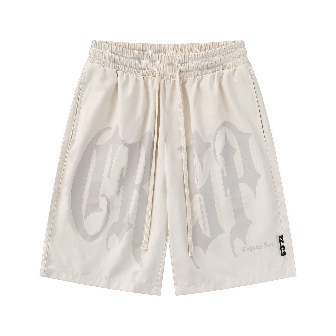 White Anarky Shorts