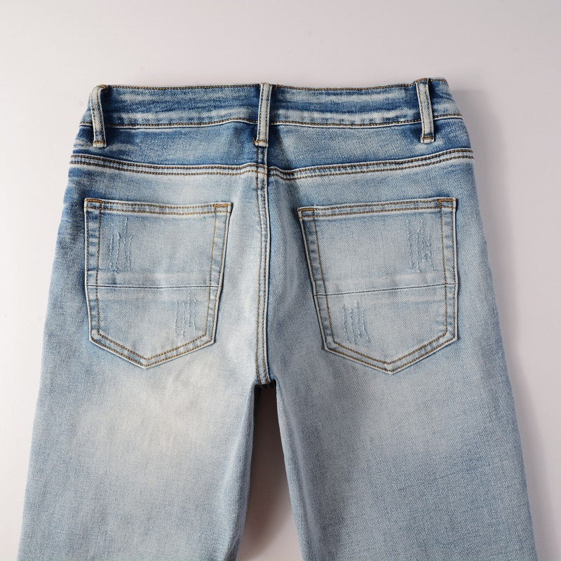 Vivid Patch Jeans