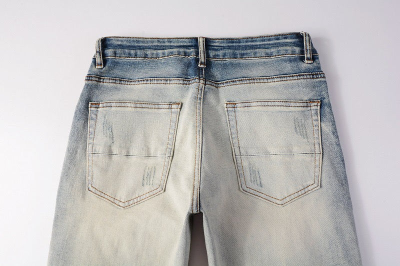 Shell Patch Jeans