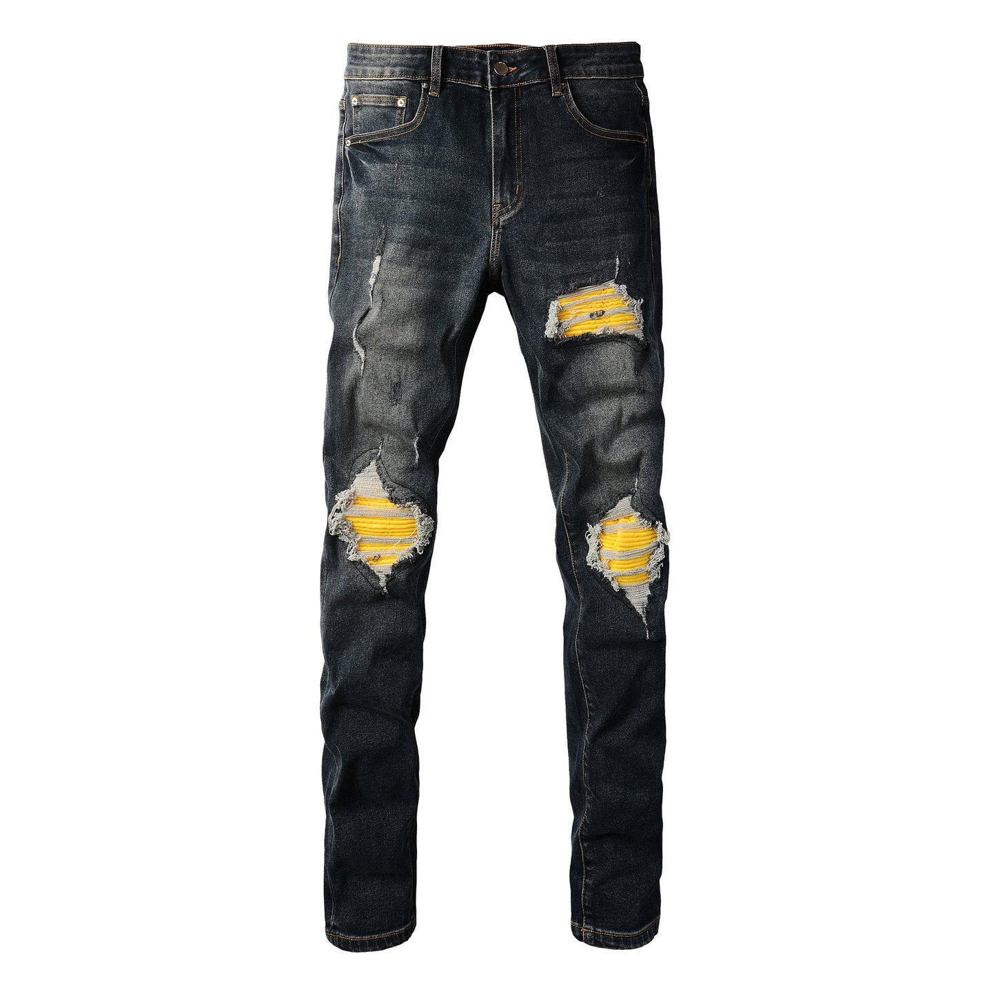 Golden Patch Jeans