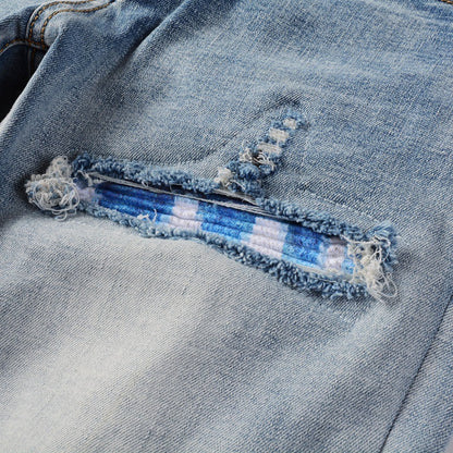 Vivid Patch Jeans