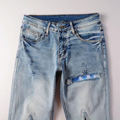 Vivid Patch Jeans