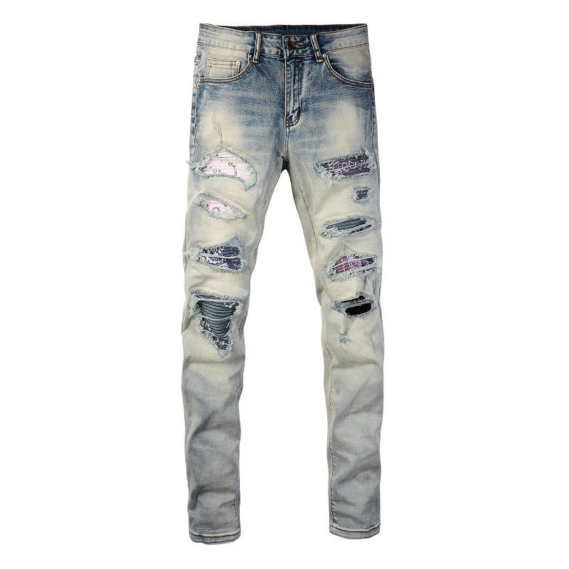 Shell Patch Jeans