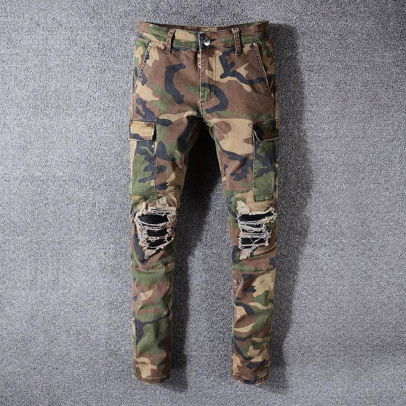 Military Camo Jeans